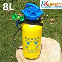 Bồn rửa mắt khẩn cấp di động 8Lit