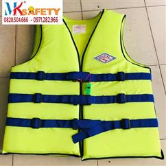 Áo phao cứu hộ màu xanh chuối