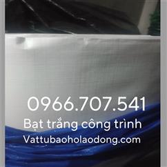 Bạt trắng công trình giá tốt