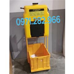 Bồn rửa mắt di động xe đẩy 53Lit