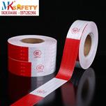 Cuộn dán thân xe trắng đỏ