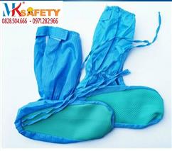 Giày phòng sạch cao cổ vải