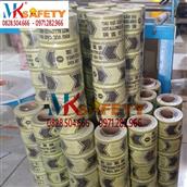 Cuộn rào cảnh báo vàng đen