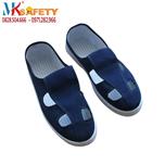 Giày phòng sạch 4 lỗ tím than