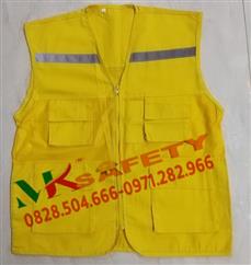 Áo gile túi hộp màu vàng MK12