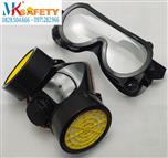 Mặt nạ phòng độc 2 phin kèm kính
