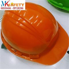 Mũ bảo hộ lót xốp màu cam