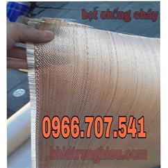 Bạt chống cháy khi hàn sợi thủy tinh
