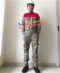 Quần áo bảo hộ chì pha đỏ MK 010