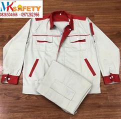 Quần áo công nhân phối màu MK-057