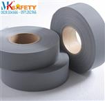 Dây vải phản quang màu ghi bản 5cm