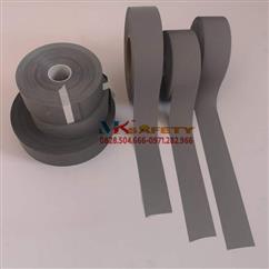 Dây vải phản quang màu ghi bản 2,5cm