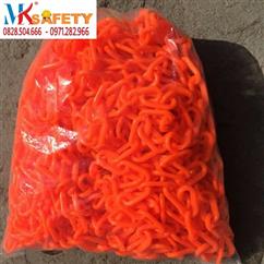 Dây xích nhựa màu cam