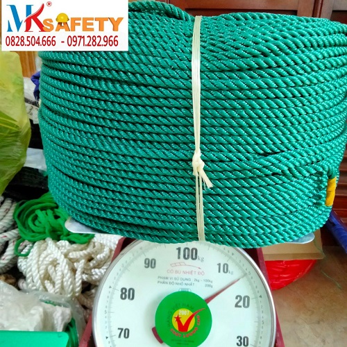 Dây thừng nilon xanh
